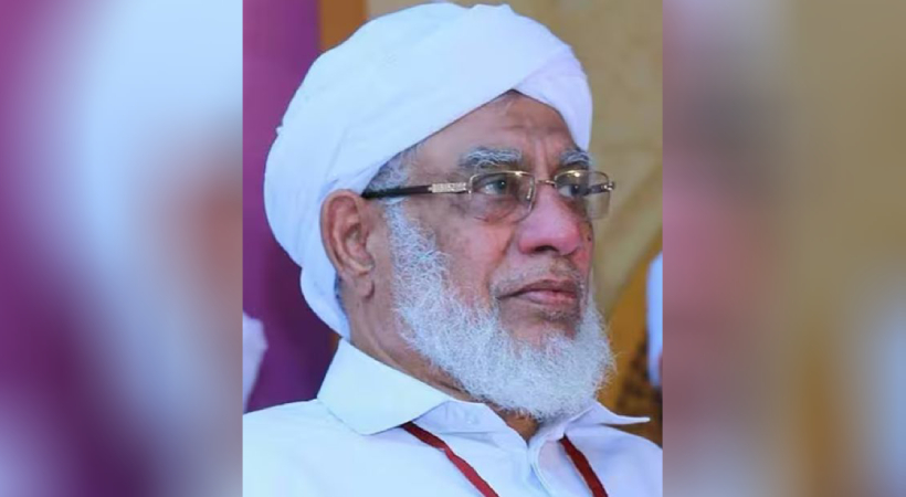 സമസ്ത മുശാവറ അംഗം കെ കെ അഹമ്മദ് കുട്ടി മുസ്ലിയാര്‍ കട്ടിപ്പാറ അന്തരിച്ചു